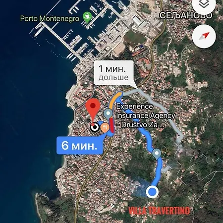 Villa Travertino Tivat Exterior photo